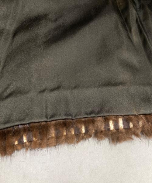 SAGA MINK（サガミンク）SAGA MINK (サガミンク) ファージャケット ブラウン サイズ:LLの古着・服飾アイテム