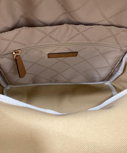 MICHAEL KORS（マイケル・コース）MICHAEL KORS (マイケル・コース) リュック ベージュの古着・服飾アイテム