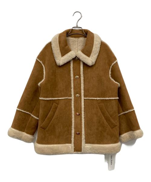 Fano Studios（ファノ ストゥディオズ）Fano Studios (ファノ ストゥディオズ) フェイクムートンジャケット ベージュ サイズ:XSの古着・服飾アイテム