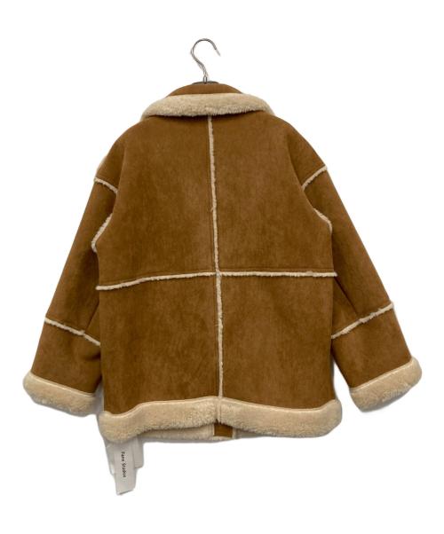 Fano Studios（ファノ ストゥディオズ）Fano Studios (ファノ ストゥディオズ) フェイクムートンジャケット ベージュ サイズ:XSの古着・服飾アイテム