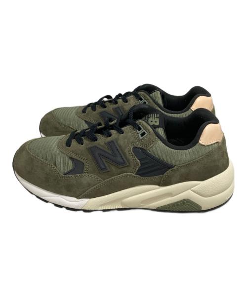 NEW BALANCE（ニューバランス）NEW BALANCE (ニューバランス) ローカットスニーカー オリーブ サイズ:27の古着・服飾アイテム