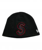 SUPREME×New Eraシュプリーム×ニューエラ）の古着「S Logo Beanie」｜ブラック