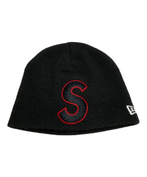 SUPREME（シュプリーム）Supreme (シュプリーム) New Era (ニューエラ) S Logo Beanie ブラックの古着・服飾アイテム