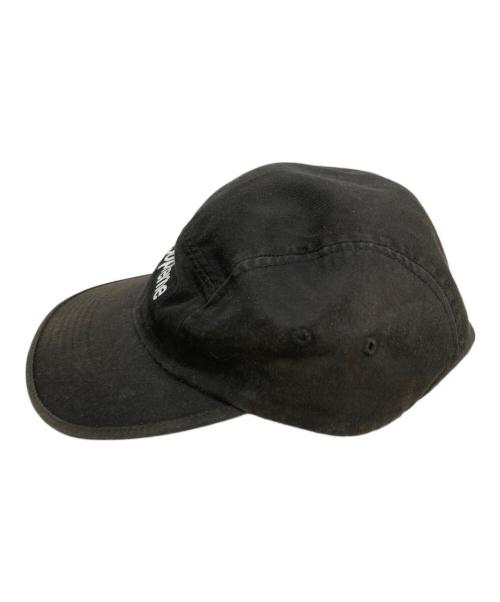 SUPREME（シュプリーム）Supreme (シュプリーム) Washed Chino Twill Camp Cap ブラックの古着・服飾アイテム