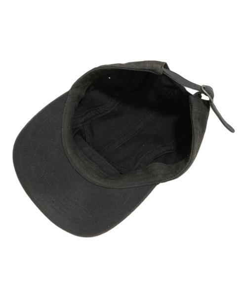 SUPREME（シュプリーム）Supreme (シュプリーム) Washed Chino Twill Camp Cap ブラックの古着・服飾アイテム
