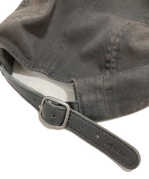 SUPREME（シュプリーム）Supreme (シュプリーム) Washed Chino Twill Camp Cap ブラックの古着・服飾アイテム