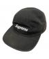 Supreme（シュプリーム）の古着「Washed Chino Twill Camp Cap」｜ブラック