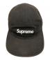 中古・古着 Supreme (シュプリーム) Washed Chino Twill Camp Cap ブラック：6000円