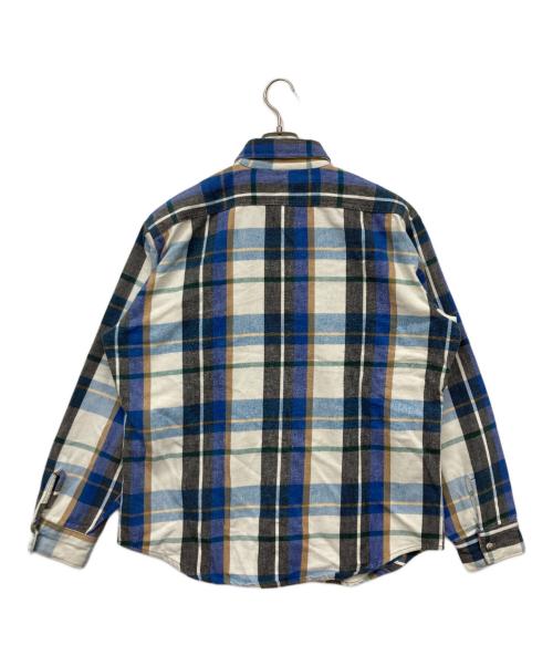 FIVE BROTHER（ファイブブラザー）FIVE BROTHER (ファイブブラザー) ネルシャツ ブルー サイズ:Lの古着・服飾アイテム