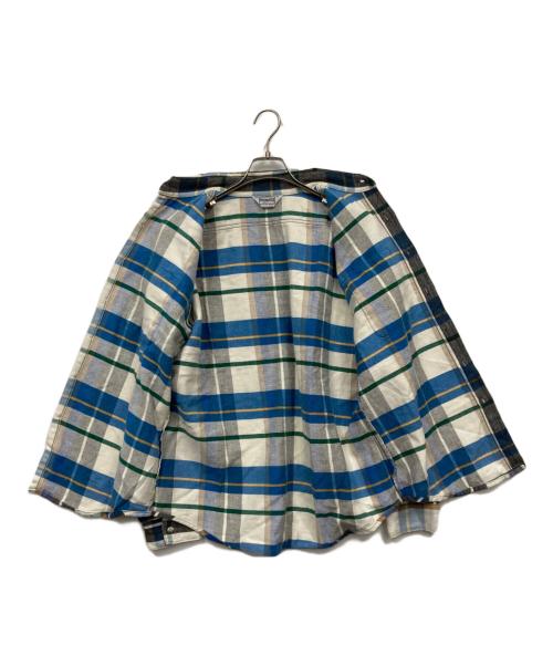 FIVE BROTHER（ファイブブラザー）FIVE BROTHER (ファイブブラザー) ネルシャツ ブルー サイズ:Lの古着・服飾アイテム