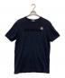 MONCLER（モンクレール）の古着「Tシャツ」｜ネイビー