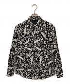 PAUL SMITHポールスミス）の古着「総柄シャツ」｜ブラック
