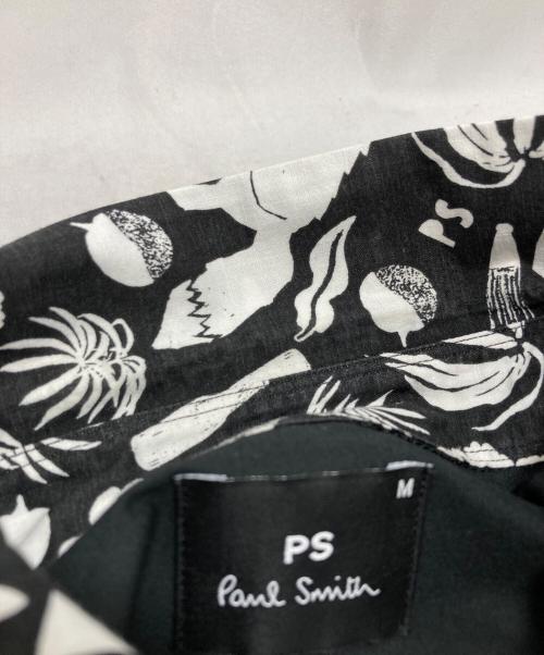 PAUL SMITH（ポールスミス）Paul Smith (ポールスミス) 総柄シャツ ブラック サイズ:Mの古着・服飾アイテム
