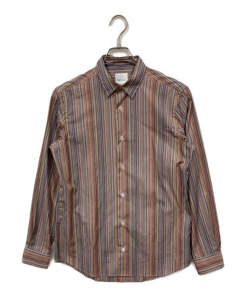 PAUL SMITH（ポールスミス）Paul Smith (ポールスミス) ストライプシャツ マルチカラー サイズ:SMALLの古着・服飾アイテム