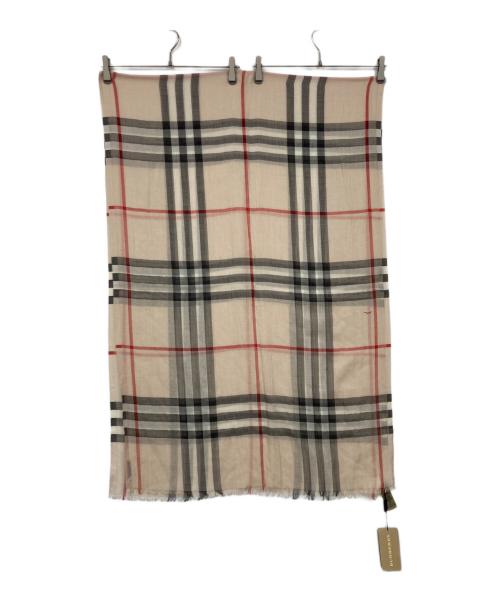 BURBERRY（バーバリー）BURBERRY (バーバリー) ストール ベージュ 未使用品の古着・服飾アイテム