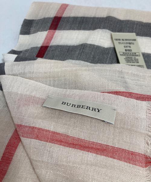 BURBERRY（バーバリー）BURBERRY (バーバリー) ストール ベージュ 未使用品の古着・服飾アイテム