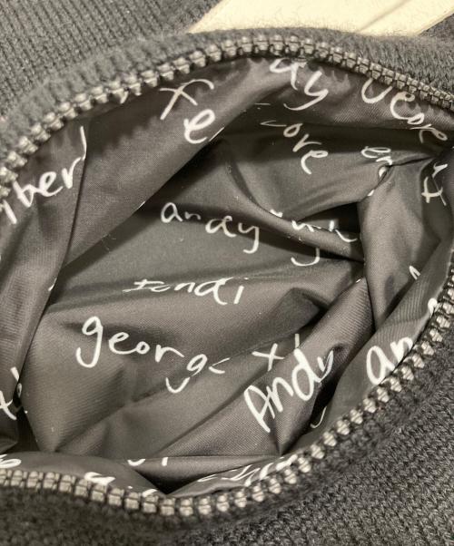 FENDI（フェンディ）FENDI (フェンディ) モンスターマフラー ブラックの古着・服飾アイテム