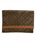 LOUIS VUITTONルイ ヴィトン）の古着「クラッチバッグ」｜ブラウン