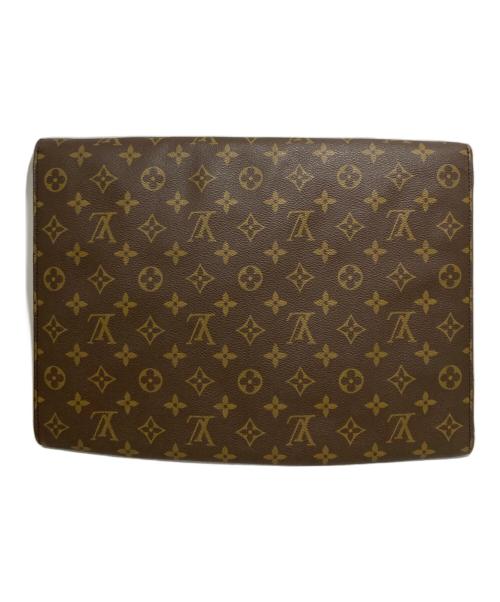 LOUIS VUITTON（ルイ ヴィトン）LOUIS VUITTON (ルイ ヴィトン) クラッチバッグ ブラウンの古着・服飾アイテム