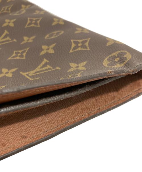 LOUIS VUITTON（ルイ ヴィトン）LOUIS VUITTON (ルイ ヴィトン) クラッチバッグ ブラウンの古着・服飾アイテム