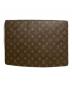 LOUIS VUITTON (ルイ ヴィトン) クラッチバッグ ブラウン：18000円