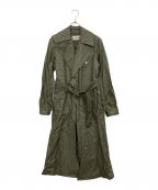 INSCRIREアンスクリア）の古着「トレンチコート」｜カーキ