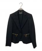 Salvatore Ferragamoサルヴァトーレ フェラガモ）の古着「テーラードジャケット」｜ブラック