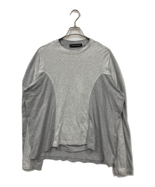 Y. PROJECT（ワイプロジェクト）Y. PROJECT (ワイプロジェクト) カットソー グレー サイズ:XSの古着・服飾アイテム