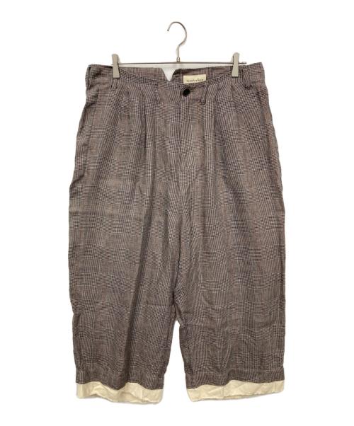 masterkey（マスターキー）masterkey (マスターキー) チェックパンツ グレー サイズ:2の古着・服飾アイテム