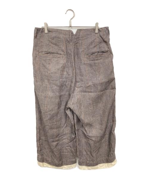 masterkey（マスターキー）masterkey (マスターキー) チェックパンツ グレー サイズ:2の古着・服飾アイテム
