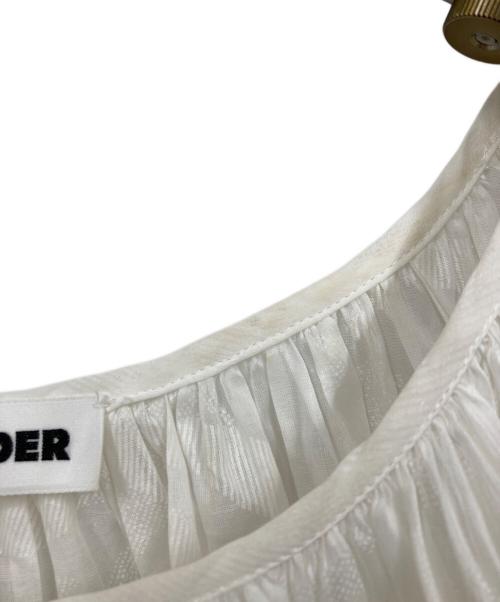JIL SANDER（ジルサンダー）JIL SANDER (ジルサンダー) ブラウス ホワイト サイズ:34の古着・服飾アイテム