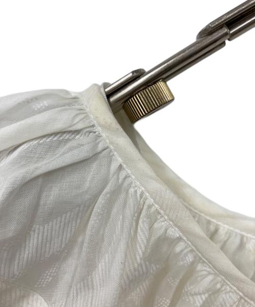 JIL SANDER（ジルサンダー）JIL SANDER (ジルサンダー) ブラウス ホワイト サイズ:34の古着・服飾アイテム