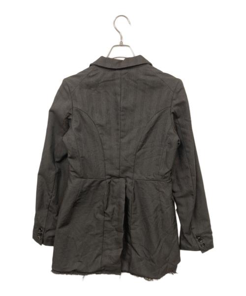 COMME des GARCONS COMME des GARCONS（コムデギャルソン コムデギャルソン）COMME des GARCONS COMME des GARCONS (コムデギャルソン コムデギャルソン) カットオフジャケット グレー サイズ:Sの古着・服飾アイテム