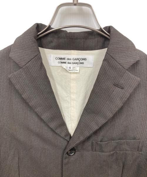 COMME des GARCONS COMME des GARCONS（コムデギャルソン コムデギャルソン）COMME des GARCONS COMME des GARCONS (コムデギャルソン コムデギャルソン) カットオフジャケット グレー サイズ:Sの古着・服飾アイテム