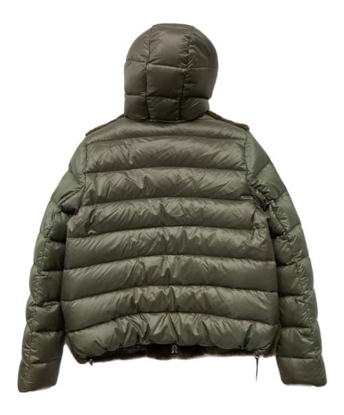 EMMETI（エンメティ）EMMETI (エンメティ) ムートンダウンジャケット グリーン サイズ:Lの古着・服飾アイテム