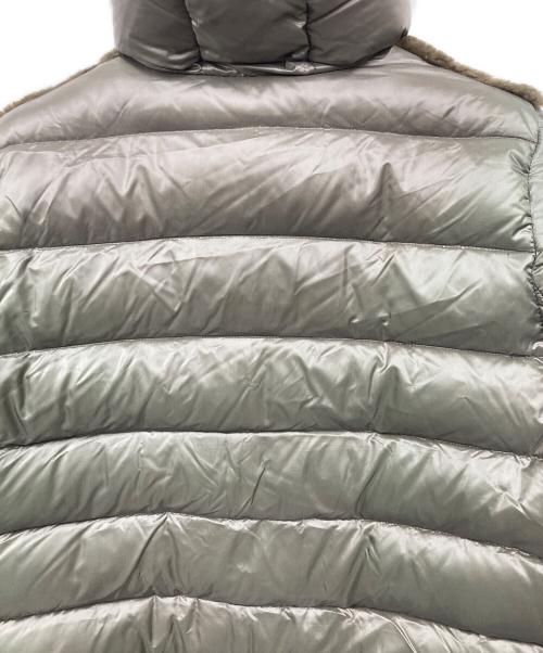 EMMETI（エンメティ）EMMETI (エンメティ) ムートンダウンジャケット グリーン サイズ:Lの古着・服飾アイテム