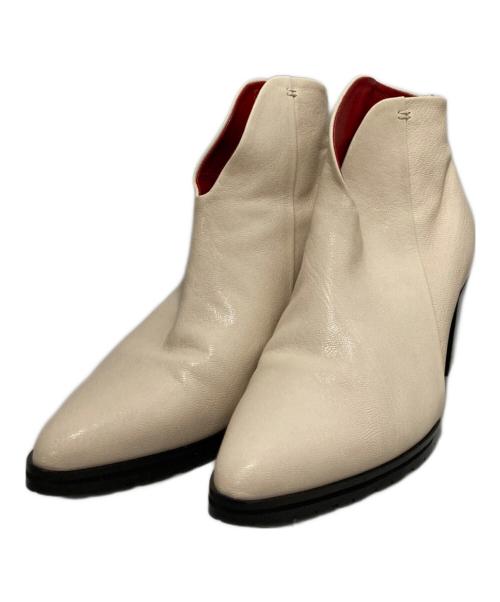 MANA（マナ）MANA (マナ) ショートブーツ ベージュ サイズ:36の古着・服飾アイテム