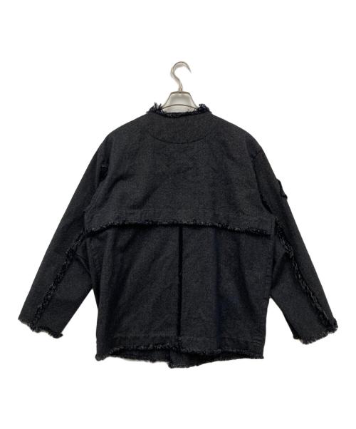 masterkey（マスターキー）masterkey (マスターキー) ノーカラージャケット ネイビー サイズ:1の古着・服飾アイテム