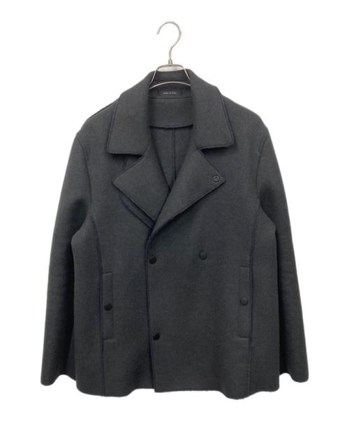 EMPORIO ARMANI（エンポリオアルマーニ）EMPORIO ARMANI (エンポリオアルマーニ) ショートコート グレー サイズ:50の古着・服飾アイテム