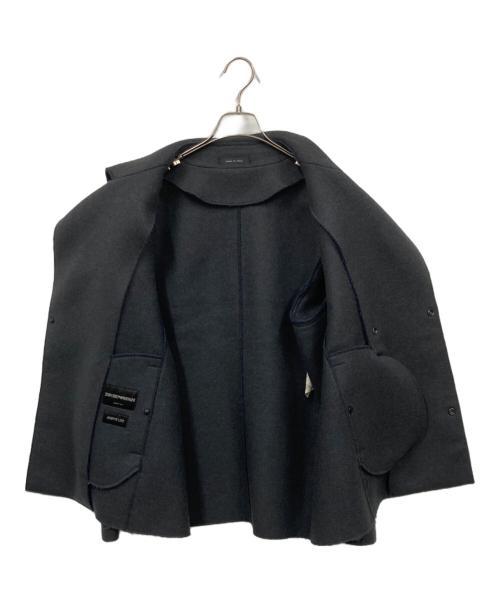 EMPORIO ARMANI（エンポリオアルマーニ）EMPORIO ARMANI (エンポリオアルマーニ) ショートコート グレー サイズ:50の古着・服飾アイテム