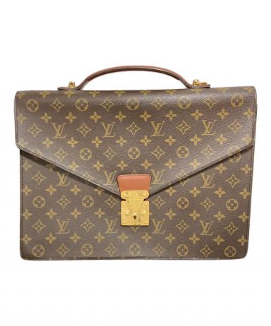Louis Vuitton モノグラム ブリーフケース 中古・古着通販】LOUIS VUITTON (ルイ ヴィトン) ブリーフケース
