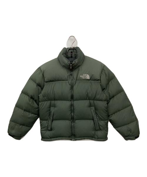 THE NORTH FACE（ザ ノース フェイス）THE NORTH FACE (ザ ノース フェイス) 700フィル ヌプシ ダウンジャケット カーキ サイズ:Ｍの古着・服飾アイテム