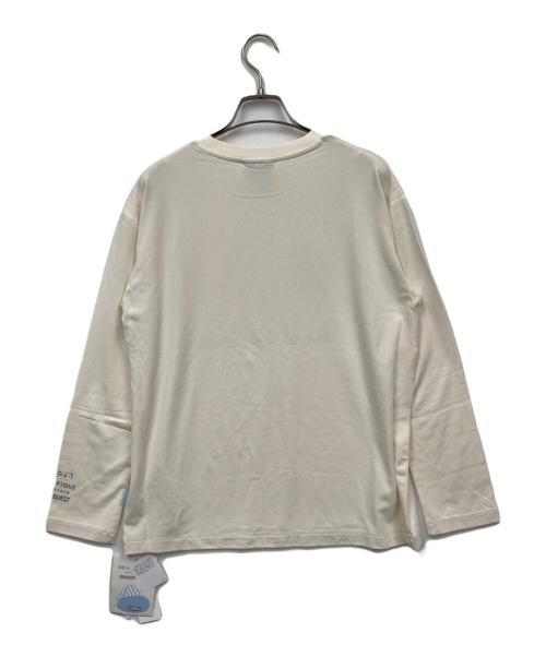 gelato pique（ジェラートピケ）gelato pique (ジェラートピケ) ロングスリーブカットソー ホワイト サイズ:ONE 未使用品の古着・服飾アイテム