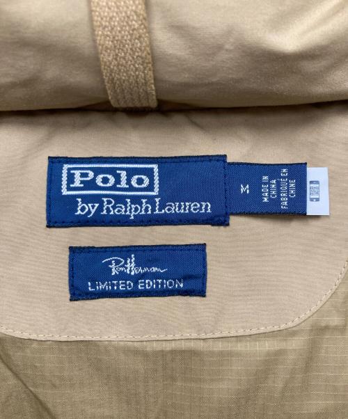 POLO RALPH LAUREN（ポロ・ラルフローレン）POLO RALPH LAUREN (ポロ・ラルフローレン) Ron Herman (ロンハーマン) Rainier Down Jacket/ダウンジャケット ベージュ サイズ:Mの古着・服飾アイテム