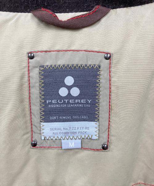 PEUTEREY（ピューテリー）PEUTEREY (ピューテリー) ハリケーンダウンジャケット ベージュ サイズ:Ｍの古着・服飾アイテム