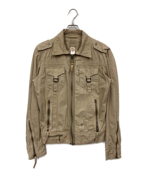 DIESEL（ディーゼル）DIESEL (ディーゼル) ジャケット ベージュ サイズ:Lの古着・服飾アイテム