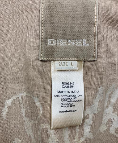 DIESEL（ディーゼル）DIESEL (ディーゼル) ジャケット ベージュ サイズ:Lの古着・服飾アイテム