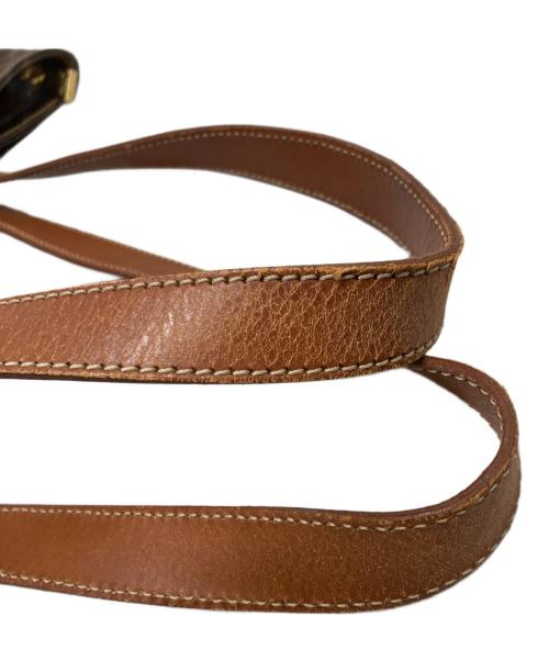 CELINE（セリーヌ）CELINE (セリーヌ) マカダム柄トートバッグ ブラウンの古着・服飾アイテム