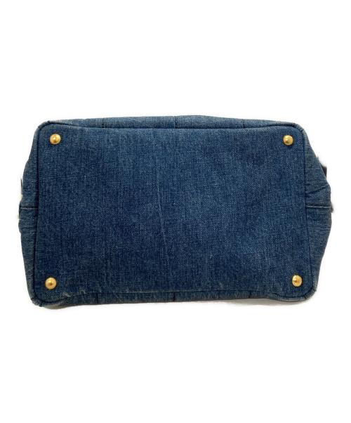 PRADA（プラダ）PRADA (プラダ) カナパデニムハンドバッグ インディゴの古着・服飾アイテム