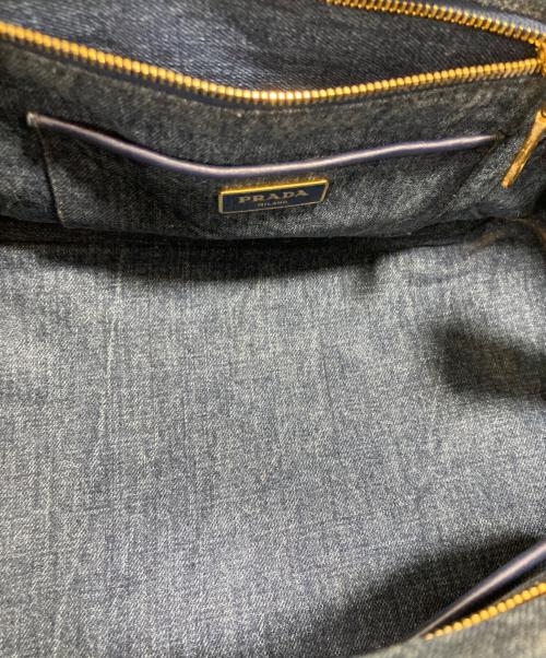 PRADA（プラダ）PRADA (プラダ) カナパデニムハンドバッグ インディゴの古着・服飾アイテム